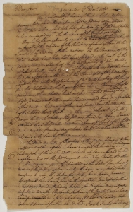 David Henderson, Account of the Indian Murders (Lancaster, December 27, 1763). Haverford College Quaker and Special Collections. The first accounts of the Paxton murders published between December 1763 and January 1764 did not look favorably upon the Paxtons. In a letter written after the attack on the Lancaster workhouse but before the march to Philadelphia, David Henderson emphasizes the injustice of the Paxton murders.